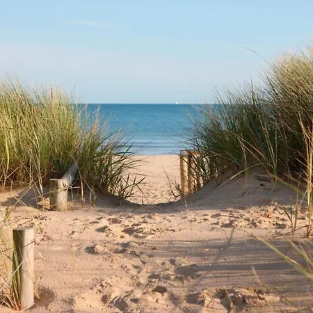 Near Belgian Coast With Garden